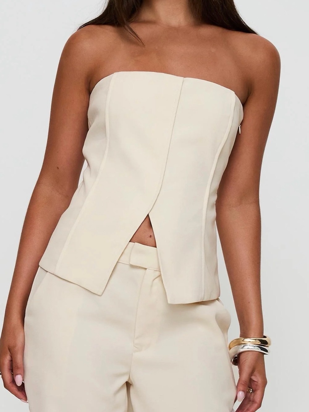 NWT Princess Polly strapless corset top